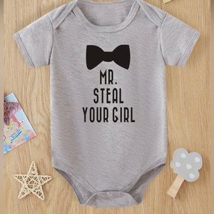 This is a “Mr. Steal your girl” one piece body suit so adorable!!!!